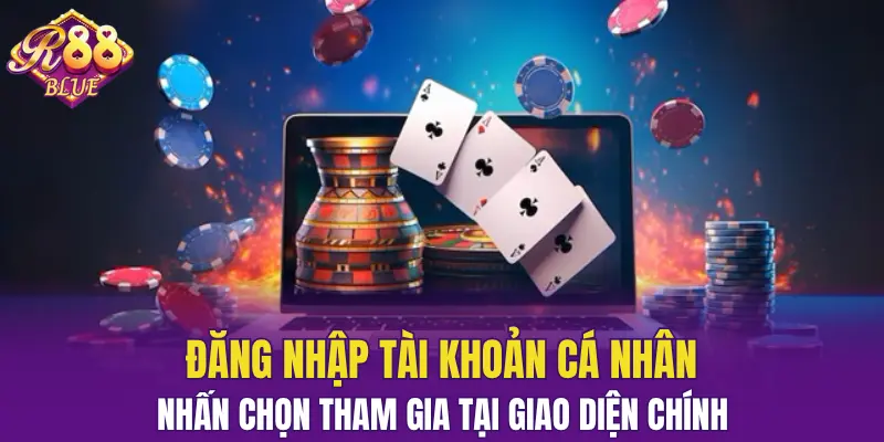 Đăng nhập tài khoản cá nhân, nhấn chọn tham gia tại giao diện chính