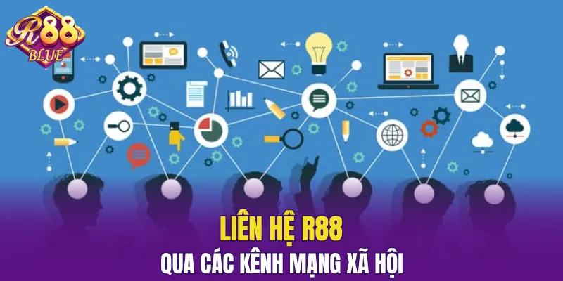 Liên Hệ R88 – Chăm Sóc Khách Hàng Chuyên Nghiệp 24/7 6 Thành viên có thể kết nối đa dạng kênh mạng xã hội